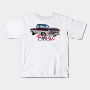 1969 Ford F100 Ranger Pickup Truck Kids T-Shirt